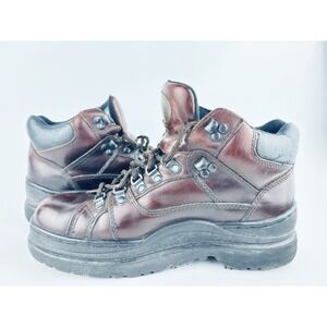 Elk Woods Boots Mens 11D 79901 Brown Leather Upper - Work Sports Hiking Elkwood